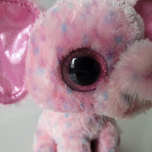 Ty Beanie Boos Plush Animal Set of 3 Ellie Elephant Bloomy Rabbit Tiggy Tiger - Picture 14 of 16